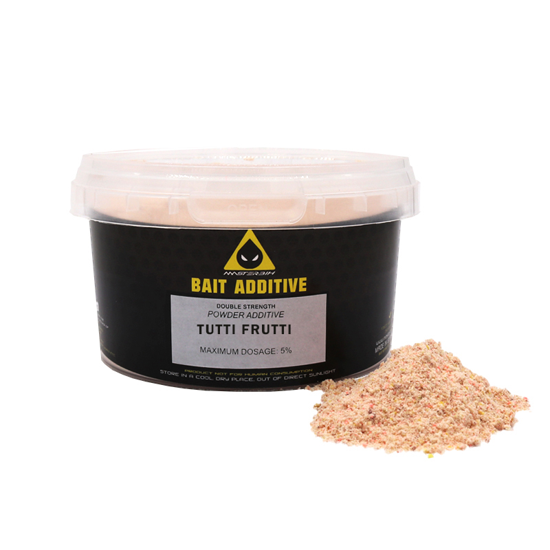 Masterbih Tutti Frutti Powder Additive kutija i prah za šaranski ribolov